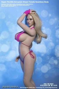 Jiaou Puppe 1/6 weiblicher Körper Modell neu Weizenhaut große Büste 12" Figur JOQ-10E-BS01 - Bild 1 von 4