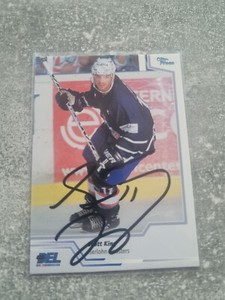 DEL Player Card Season 2002/2003 Iserlohn Roosters Scott King