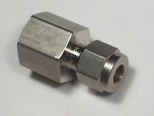 1 - Swagelok Stainless Steel Connector, 1/4" OD Tube x 1/4" FNPT,  SS-400-7-4