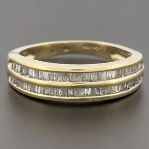 10ct Yellow Gold 0.50ct Diamond Cluster Ring Size N - Picture 1 of 10