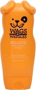Wags & Wiggles Relieve Anti-Itch Dog Shampoo | Shampoo for All Dogs with Dry, - Picture 1 of 5