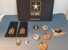 MILITARY CHALLENGE COINS AND PATCHES LOT OF 11
