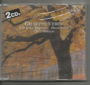 2 CDS - GIUSEPPE VERDI - LA TRAVIATA HIGHLIGHTS - OTELLO!! NEW!!! - Picture 1 of 2