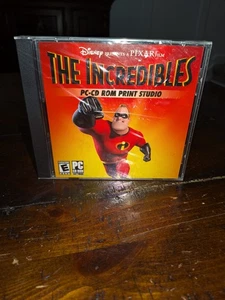NEW/SEALED DISNEY THE INCREDIBLES PC-CD ROM PRINT STUDIO PC-CD ROM PRINT STUDIO - Picture 1 of 2