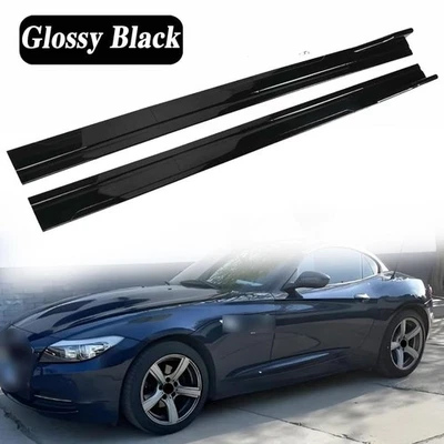 For BMW Z4 E85 E89 2003-2023 78.7'' Side Skirt Extension Rocker Splitters Lip US - Imagem 1 de 4
