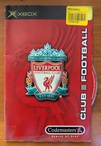 Club Football: Liverpool - Microsoft Xbox - Disc & Manual - PAL - Good Condition - Picture 1 of 3