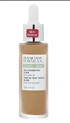 Physicians Formula Organic Wear Silk Foundation with jojoba oil 07 Tan - Image 1 of 4