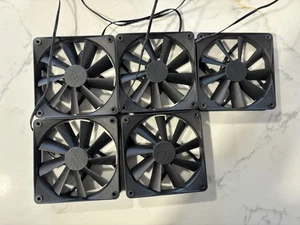 NZXT Case Fans 120mm Black Pack Of 5 - Picture 1 of 1