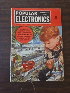 vintage popular electronics magazine / 1954 December - Picture 1 of 3