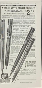 Anuncio de revista - 1926 - bolígrafos incógrafos - Imagen 1 de 1
