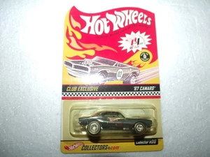 Camaro Hot Wheels 2002 RLC Club exclusivo '67 con rayas azules 1/10.000**LEER** - Imagen 1 de 2