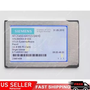 Neu Siemens 6FC5450-6AY03-5AH0 SINUMERIK 810DE CNC 6FC5 450-6AY03-5AH0 - Bild 1 von 3
