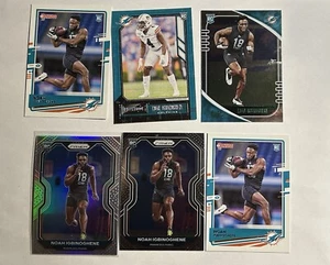 Lot of 6 Noah Igbinoghene Miami Dolphins Panini Football Trading Cards (X8) - Bild 1 von 4