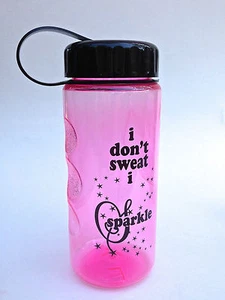 NEW! I DON’T SWEAT I SPARKLE WATER DRINK SPORT FITNESS YOGA GYM BOTTLE 22 OZ - Picture 1 of 1