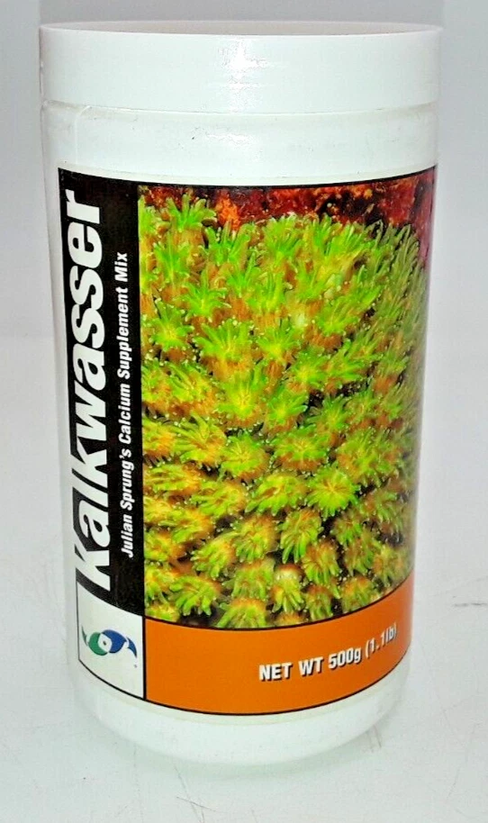 Polvo suplemento de calcio marino y arrecife Two Little Fishies Kalkwasser 500 gramos Foto 1 de 1