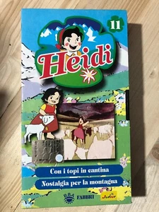 VHS Fabbri - Heidi 11: Con i topi in cantina, Nostalgia per la montagna - Picture 1 of 1