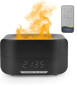 400ML Fire Essential Oil Diffuser Humidifier W/Bluetooth Flame Aroma Essential - Picture 1 of 28