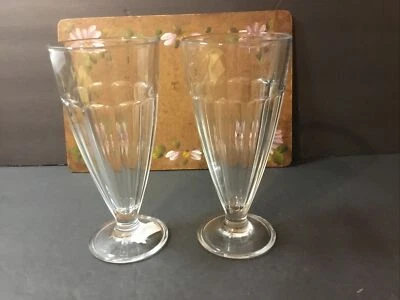 Juego de 2 ~ Bormioli Rocco Sundae, batido, vaso de postre alto de helado Foto 1 de 4