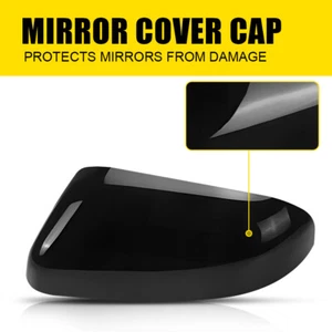1X Side Cover Mirror Cap for Ford EXPLORER 2016-2019 Black Left Driver Side EAW - Picture 1 of 10