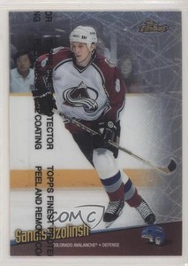 1998-99 Topps Finest Sandis Ozolinsh #116