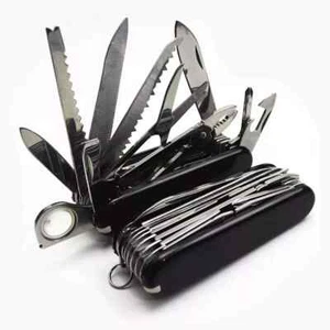 Pince Multifonction Couteau Pliant 30 Outils de Poche Pêche Camping Randonnée - Photo 1/6