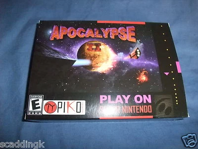 Super Nintendo SNES Game Apocalypse II 2 Piko Interactive New Pal Version - Image 1 of 3