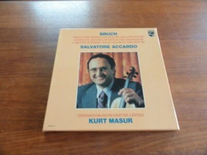 SALVATORE ACCARDO, BRUCH Complete Works For Violin & Orchestra PHILIPS BOX SET - Picture 1 of 4