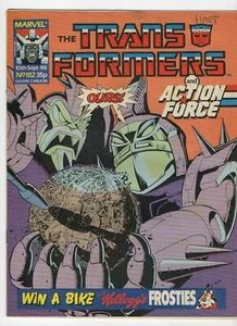 TRANSFORMERS AND ACTION FORCE Numero rivista fumetti numero 182 1988 Marvel - Foto 1 di 1