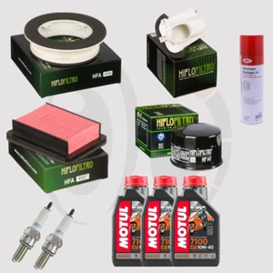 Kit Entretien Premium YAMAHA XP 500 TMAX de 2008 à 2011 Huile MOTUL 7100 10w40 3 - Zdjęcie 1 z 1
