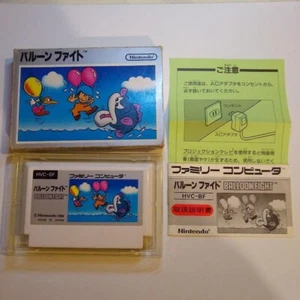 Balloon Fight Famicom NES HVC-BF 1985 NTSC-J Nintendo Action Retro Japan USED - Picture 1 of 12