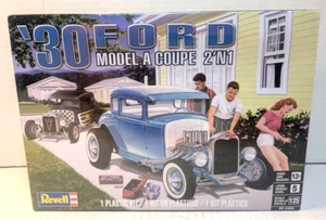 REVELL 85-4464 1:25 '30 FORD MODELO A CUPÉ 2'n1 KIT MODELO COCHE CAJA SELLADA - Imagen 1 de 6