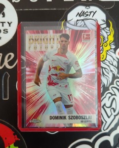 2023 Topps Chrome Bundesliga Bright Future Dominik Szoboszlai Refractor #BF-DSZ