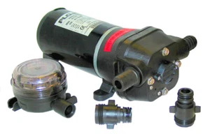 Flojet R4125502A Pompa a membrana Quad II 18,9 LPM, G/B, Cont.D, 12V - Foto 1 di 3