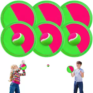 Kids Outdoor Toys, Beach Toys Toss and Catch Ball Set, outside Yard Games for Ki - Picture 1 of 12