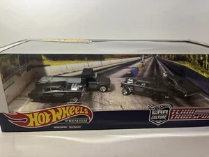 Hot Wheels Premium Car Culture Black Hole Racing Team Transport Diorama Set - Bild 1 von 7