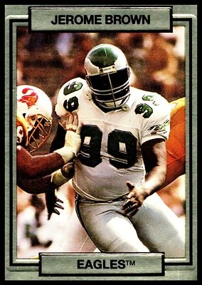1990 Action Packed #202 Jerome Brown - Image 1 of 2