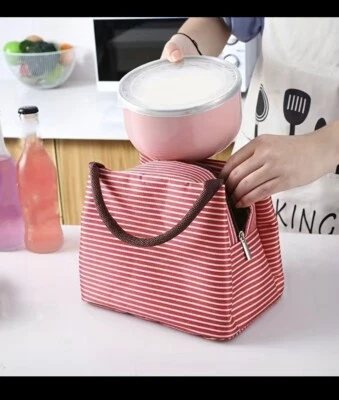 Bolsa de almuerzo/tote para mujer lonchera aislada contenedor de almuerzo Foto 1 de 4