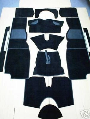 Triumph TR4a  TR5 TR6 & TR250 1965-1976 High Quality Black Carpet Set* - Image 1 of 2