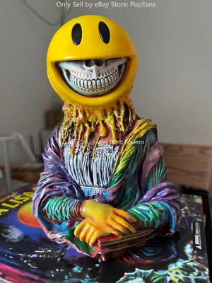 MINDstyle Poplife Funko Popaganda Mona Lisa Grin Ron 英国艺术人偶黄色 — 第 1/4 张图片