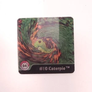 Artbox Pokemon Flipz Lenticular 10 Caterpie, 11 Metapod, 12 Butterfree #4 (USED) - Picture 1 of 4