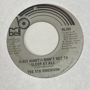 5th Dimension – (Last Night) I Didn't Get To Sleep At All / The River Witch - Picture 1 of 2