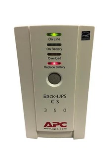 APC Back-UPS CS350 6 Outlets Uninterruptible Power Supply BK350 NO Battery - Picture 1 of 6