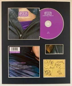 PULP - signed handsigniert - SOMETHING CHANGED - Album Display - Bild 1 von 1