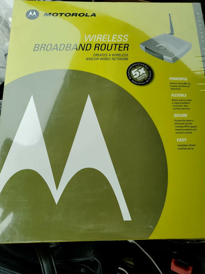 Motorola WR850G 802.11g Wireless Broadband Router NEW - Image 1 of 4