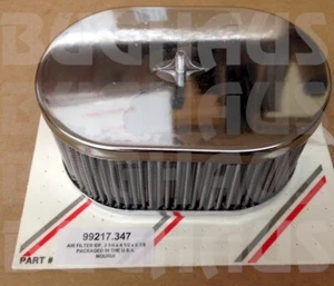 Conjunto de purificador de aire Redline Weber 40/44/48 IDF de forma ovalada! ¡ENVÍO GRATUITO! - Imagen 1 de 2