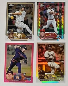 2023 Topps Chrome PARALLELS Pick Your Card Complete Your Set! FAST SHIP!