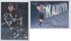 1995-96 Fleer Metal Heavy Metal Paul Kariya #7 HOF