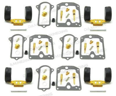 4 X KIT RECONSTRUCCIÓN CARBURADOR gs1000 con enchufe carburador flotador Foto 1 de 4