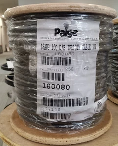 Paige - 18 AWG 10C Solid D/B Irrigation Sprinkler Cable 30V PE JKT - Picture 1 of 2