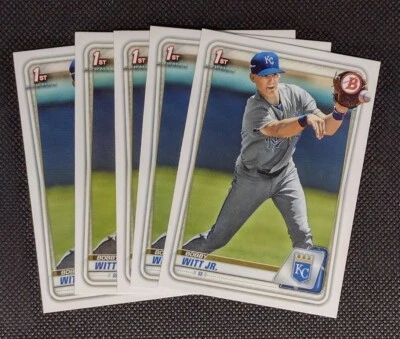 (5) Card Lot 2020 Bowman Prospects Pick Your Player (BP1-BP150) - Image 1 of 2